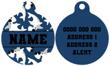 Pet ID Tag | Bite Me (Blue Version)