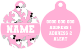 Pet ID Tag | Bite Me (Pink Version)
