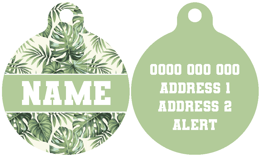Pet ID Tag | Lost in Paradise