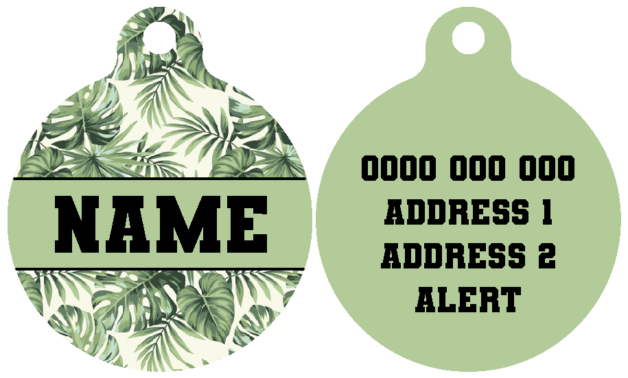 Pet ID Tag | Lost in Paradise