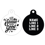 Pet ID Tag | Dear Santa, Define Good