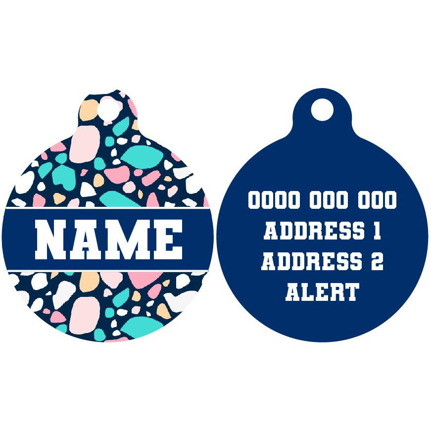 Pet ID Tag | Trevi Terrazzo