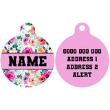 Pet ID Tag | That Floral Feeling