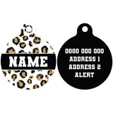 Pet ID Tag | Tis' the Season to Sparkle (with REAL GLITTER)