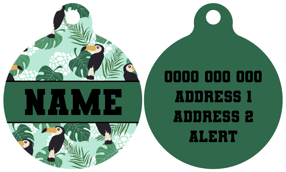 Pet ID Tag | Toucan Do It