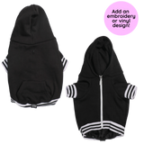 HOODIE DOG JUMPER: Black {FINAL SALE}