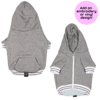 HOODIE DOG JUMPER: Grey Marle {FINAL SALE}