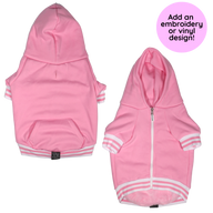 HOODIE DOG JUMPER: Pink {FINAL SALE}