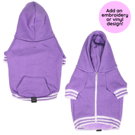 HOODIE DOG JUMPER: Purple {FINAL SALE}