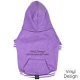 HOODIE DOG JUMPER: Purple {FINAL SALE}