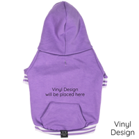 HOODIE DOG JUMPER: Purple {FINAL SALE}