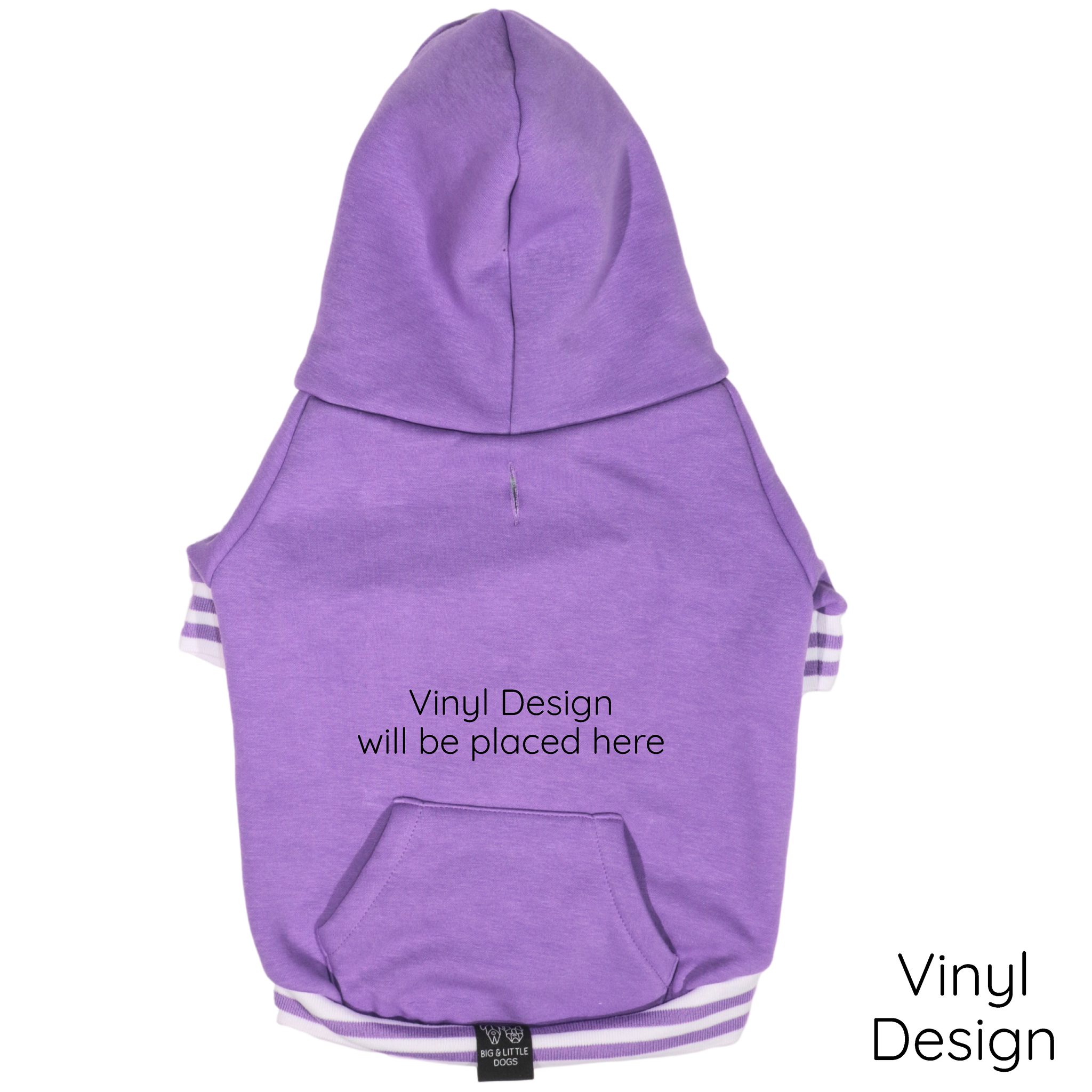 HOODIE DOG JUMPER: Purple {FINAL SALE}