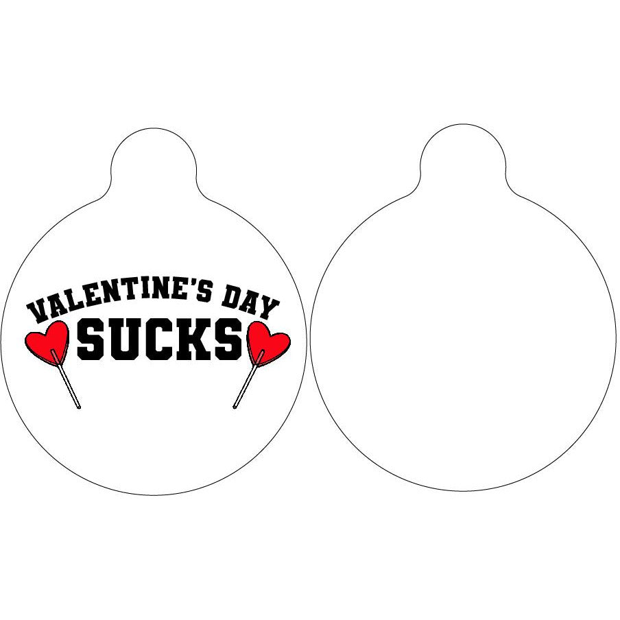 Pet ID Tag | Valentine's Day Sucks