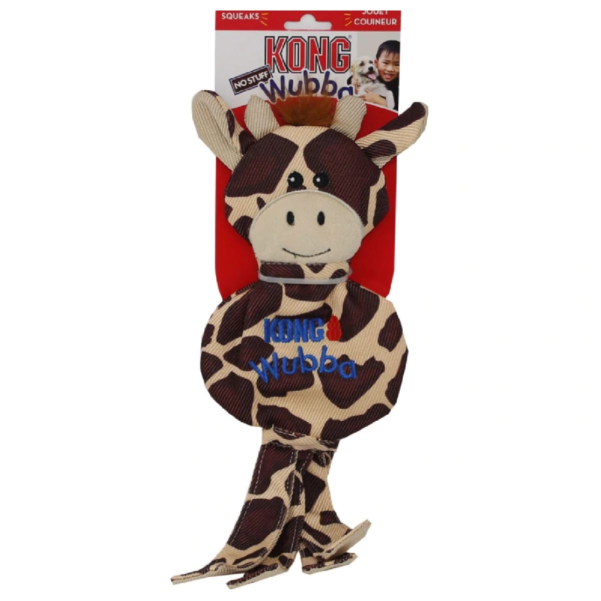 KONG: No Stuff Wubba - Giraffe