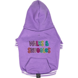 HOODIE DOG JUMPER: Purple {FINAL SALE}