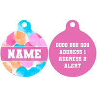 Pet ID Tag | Watercolours