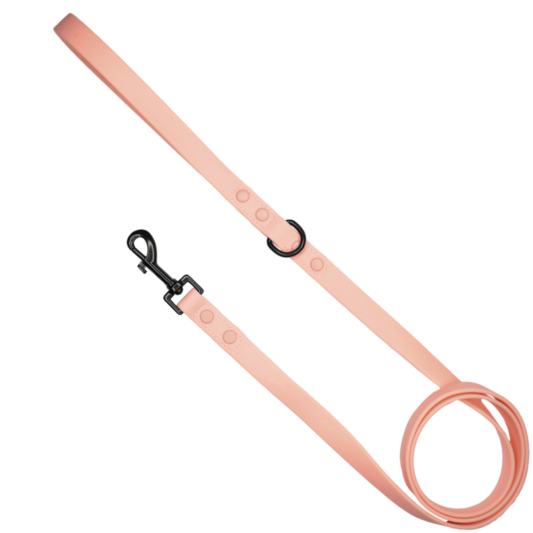 DOG WATERPROOF LEASH: Blush Pink {FINAL SALE}