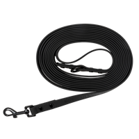 DOG WATERPROOF LONG LEASH: Black (5 Metre)