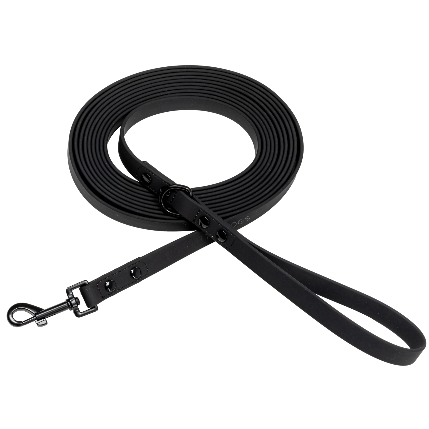 DOG WATERPROOF LONG LEASH: Black (5 Metre)