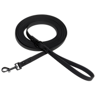 DOG WATERPROOF LONG LEASH: Black (5 Metre)