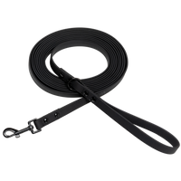 DOG WATERPROOF LONG LEASH: Black (5 Metre)