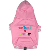 HOODIE DOG JUMPER: Pink {FINAL SALE}