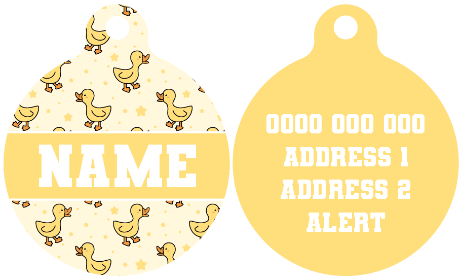 Pet ID Tag | What's Quackin'?