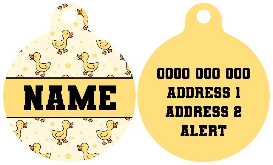 Pet ID Tag | What's Quackin'?