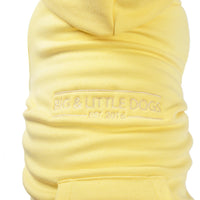 HOODIE DOG JUMPER: Lemon {FINAL SALE}