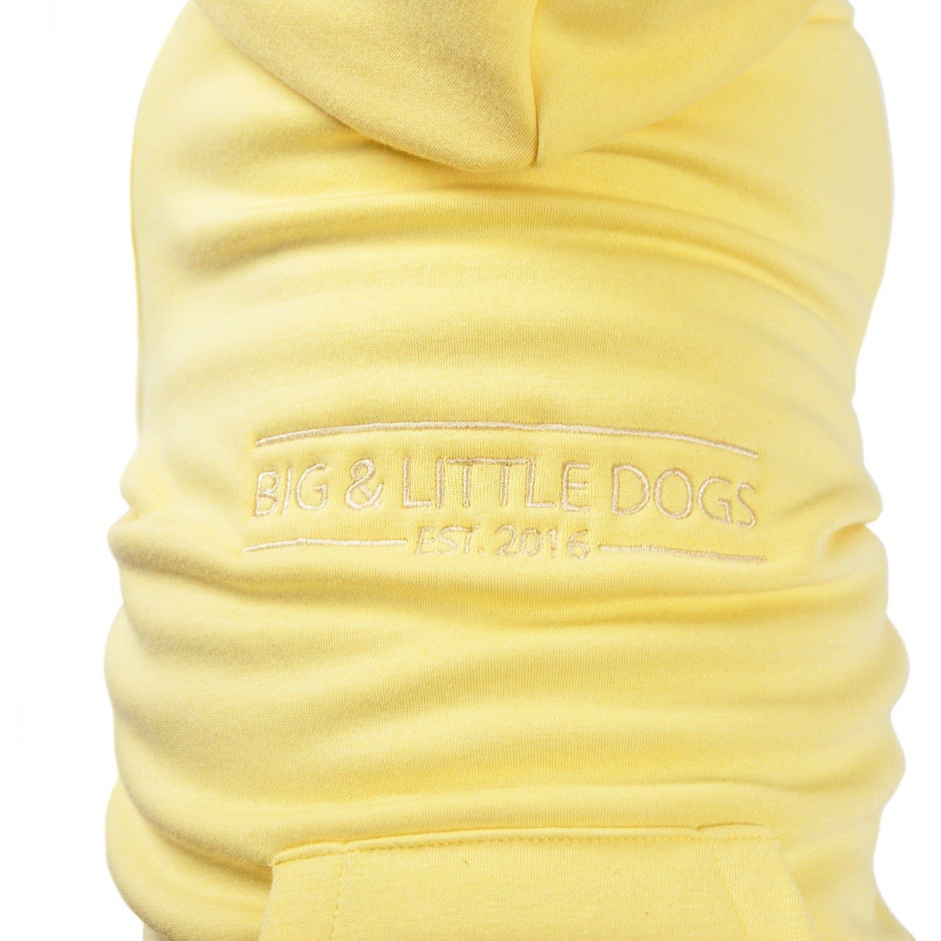 HOODIE DOG JUMPER: Lemon {FINAL SALE}