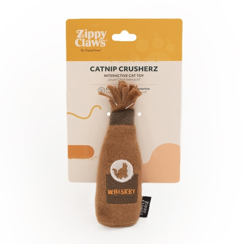 ZIPPY CLAWS: Catnip Crusherz Whisky (NEW)