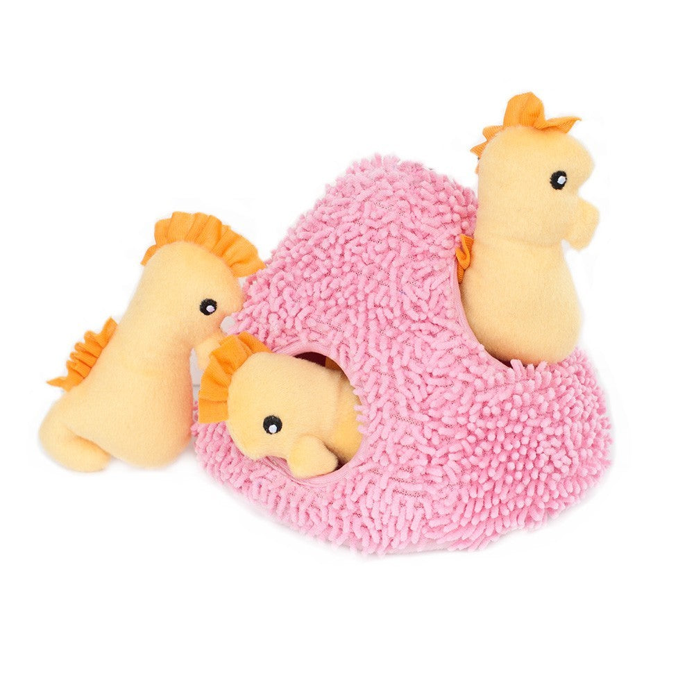 ZIPPY PAWS: Burrow - Seahorse 'n Coral