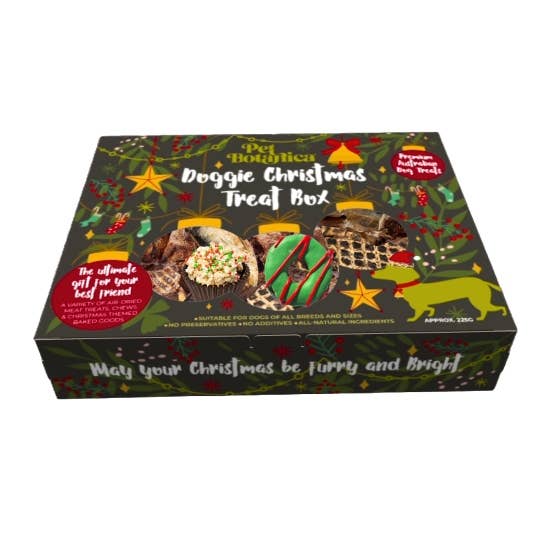 DOG TREATS | Pet Botanica: Dog Christmas Treat Box