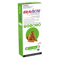 BRAVECTO: Dog Spot on 10-20kg (1 Pack) {Short Date: Use by 08/26}