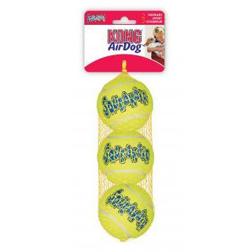 KONG: Airdog Squeaker Balls (Medium - 3 Pack)